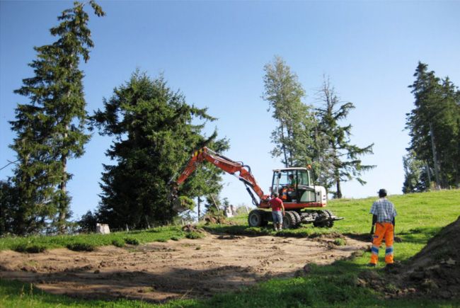 Véhicule de chantier - Pelleteuse