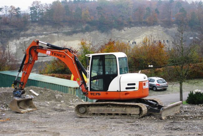 Véhicule de chantier - Pelleteuse