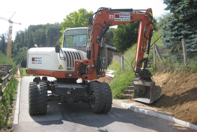 Véhicule de chantier - Pelleteuse