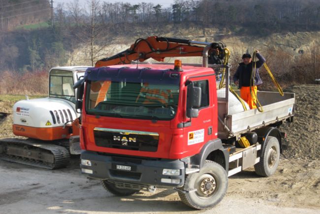 Véhicule de chantier - Camion